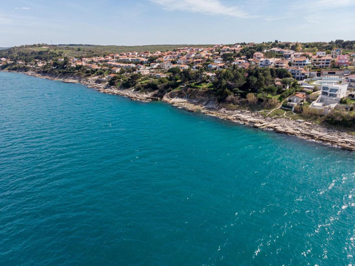 Villa Milena With Pool And Sea View Crveni Vrh Exterior photo