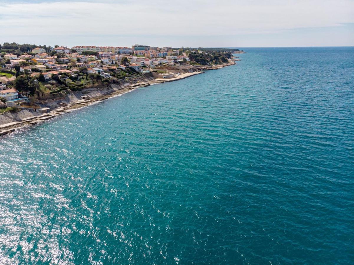 Villa Milena With Pool And Sea View Crveni Vrh Exterior photo